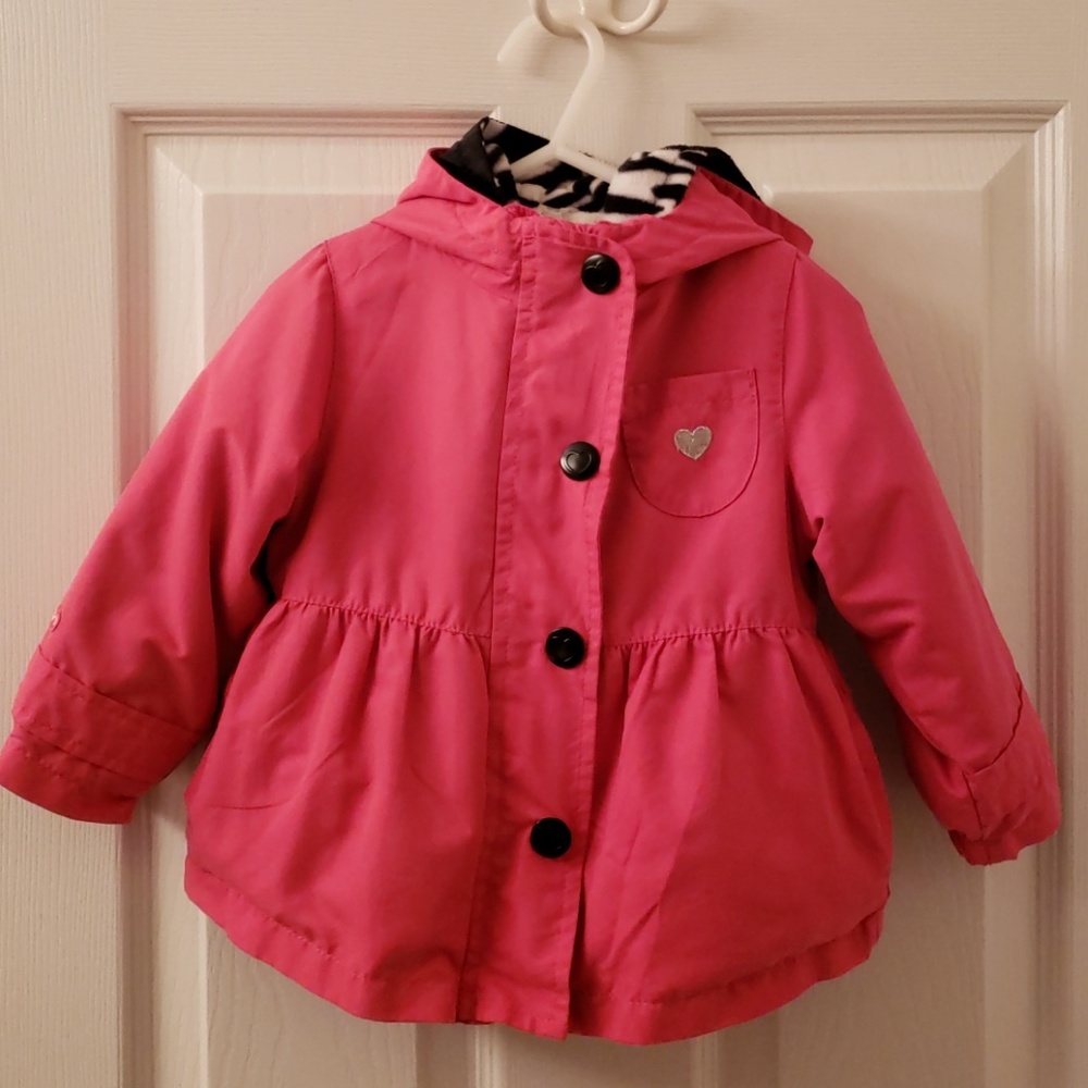 Girls 18 month Pink coat